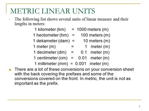 deka metric|6.2.1: The Metric System .